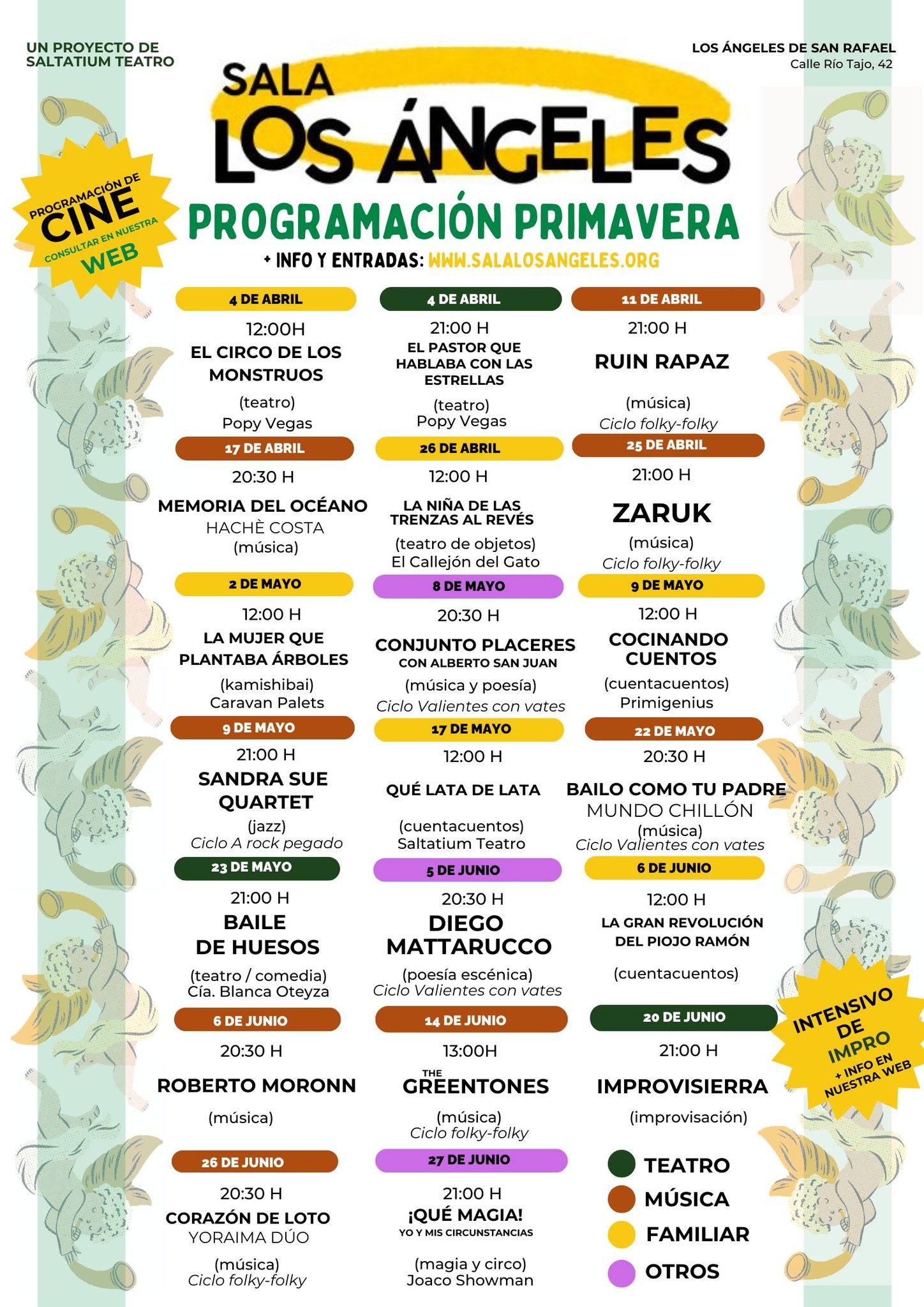 Cartel Programación Primavera 2026
